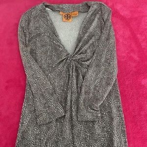 Tory Burch Silk- 3/4 Top Size Small